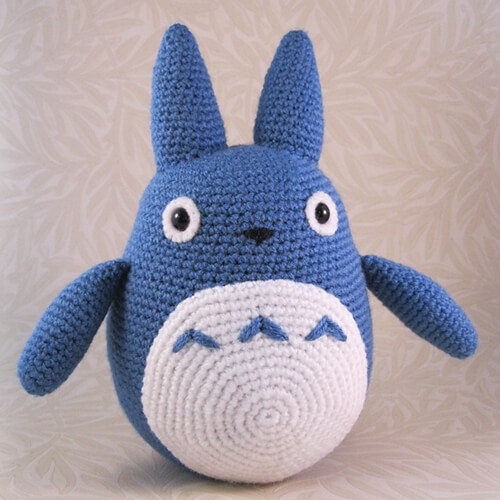 Blue Totoro Amigurumi