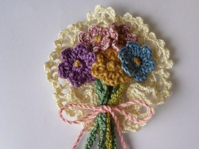 Little Doiley Flower Corsage