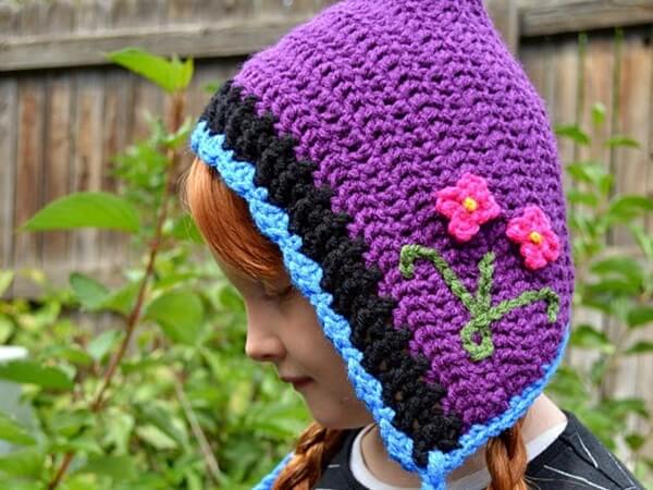Princess Anna Crochet Hat