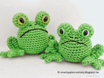 amigurumi frog
