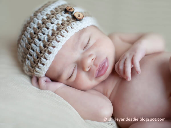 Striped Newborn Hat Pattern