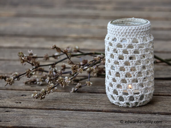 crochet jar cosy Share a Pattern