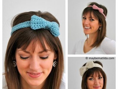 Bow Headband in 3 Sizes