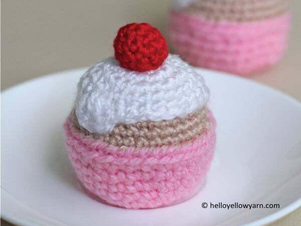 Crocheted Cupcake