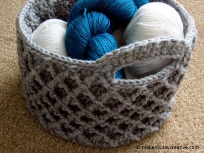 Diamond Trellis Basket