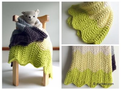 Chevron Baby Blanket