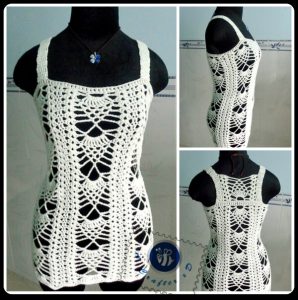 Pineapple racerback tank top