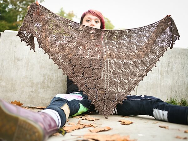 The Lonely Tree Shawl