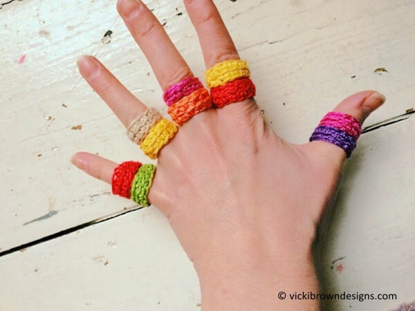 Little Crochet Rings
