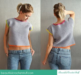 Crochet Crop Top Free Pattern