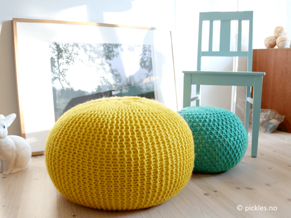 Puff Daddy Knitted Stool