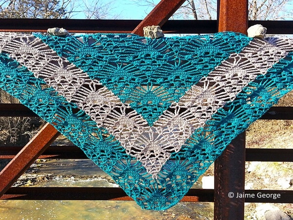 Mayan Sunset Shawl