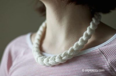 Cable Braided Necklace