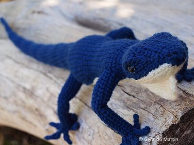 Blue lizard