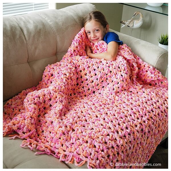 Easy Cozy Crochet Blanket