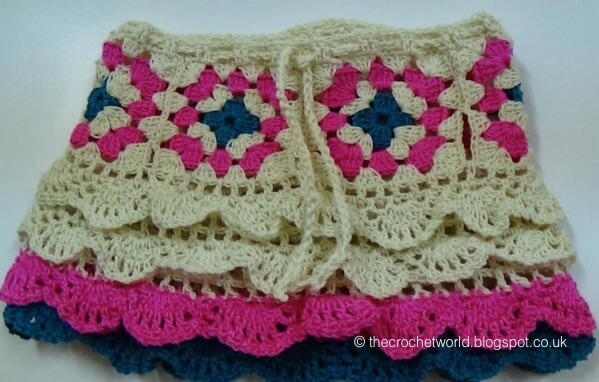 Granny Square Skirt