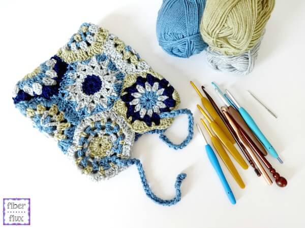 Hexagon Motif Project Bag BEST