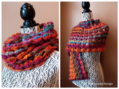 Painted Sunrise Summer Wrap