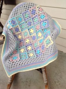 Think Spring Baby Blanket