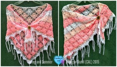 Spring and Summer Triangle Shawl