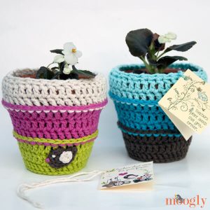 Planting Seeds Flower Pot Cozy