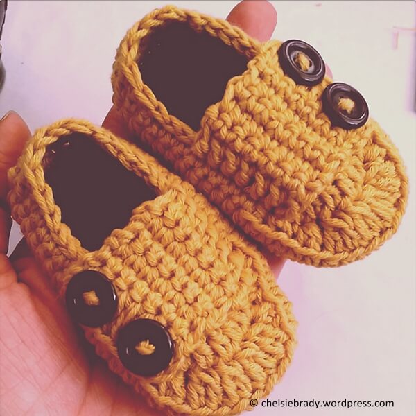 Little Man Button Loafers