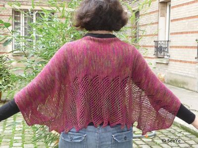 Lace Cotton Ponchette