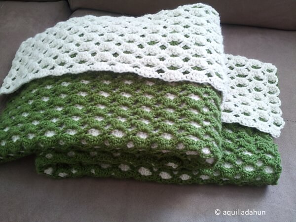 2 Sided Baby Afghan