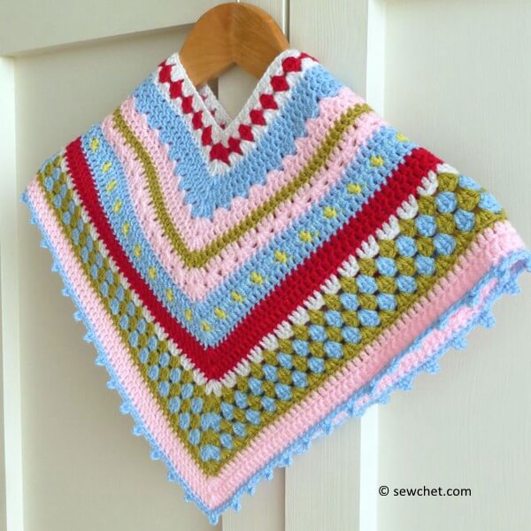 Greengate Style Baby & Toddler Girls Poncho