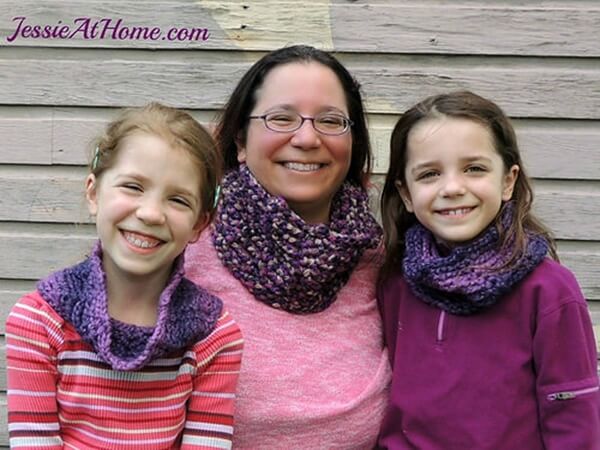 Mommy and Me Infinite Twilight Cowls