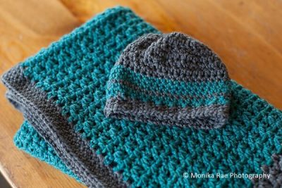 Baby Blanket and Hat