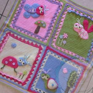 My Garden Bug Blanket