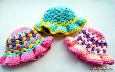 Granny Stitch Sun Hat