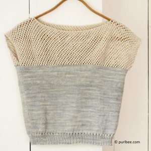 Cap Sleeve Lattice Top