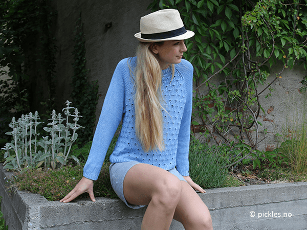 Peacock Sweater for Summer 