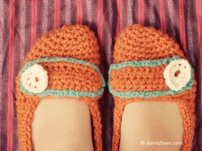 Free Crochet Slippers Pattern