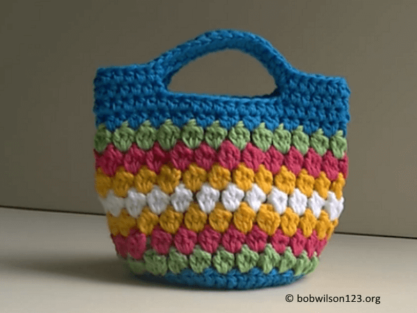 Cluster Stitch Bag