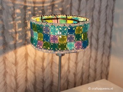Granny Collage Lampshade