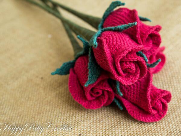 Closed Rose flower