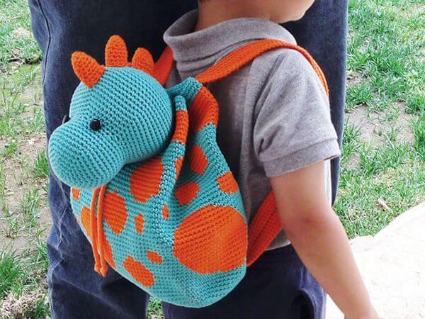 Cute and practical dino backpack