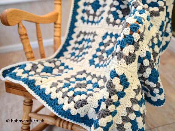 How to Crochet a Granny Square Blanket