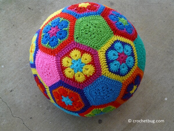 African Flower soccer ball