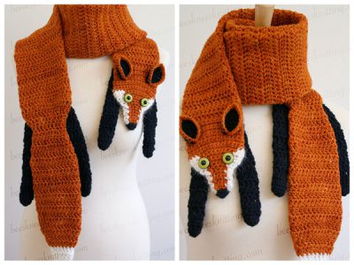 The Fox Scarf Crochet Pattern