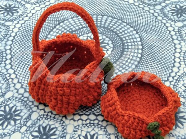 Halloween Pumpkin Basket