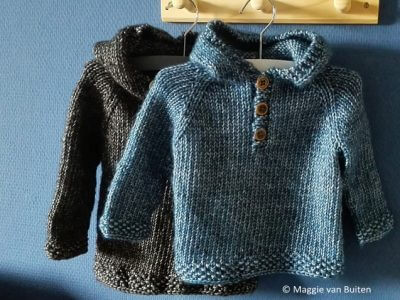 Seamless Baby Hooded Pullover
