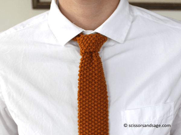How To Knit A Tie
