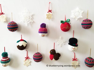 Handmade Crochet Christmas Decorations