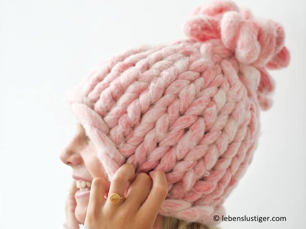 Big Loop Knitted Hat