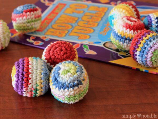 Crocheted Juggling Balls
