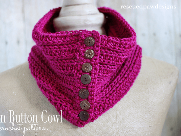Penn Button Cowl